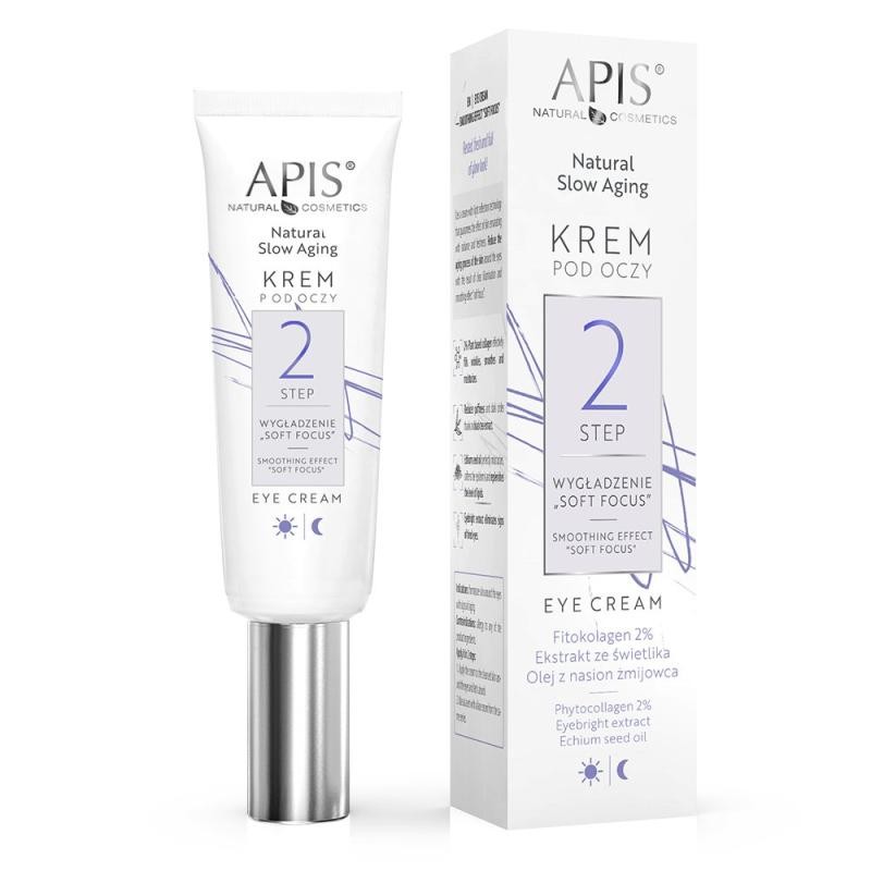APIS Natural Crema contorno occhi levigante Slow Aging Step 2 15ml