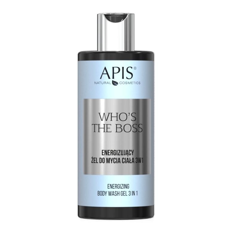 APIS Whos the Boss Gel doccia corpo energizzante 3in1 300ml