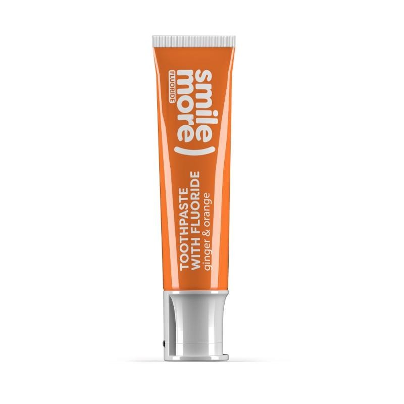 HISKIN Dentifricio al Fluoro Dentifricio al Fluoro GingerOrange 30ml