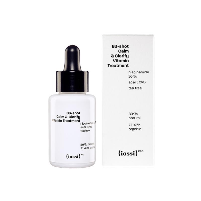 IOSSI B3Shot CalmClarify Vitamin Treatment siero concentrato con niacinamide 30ml