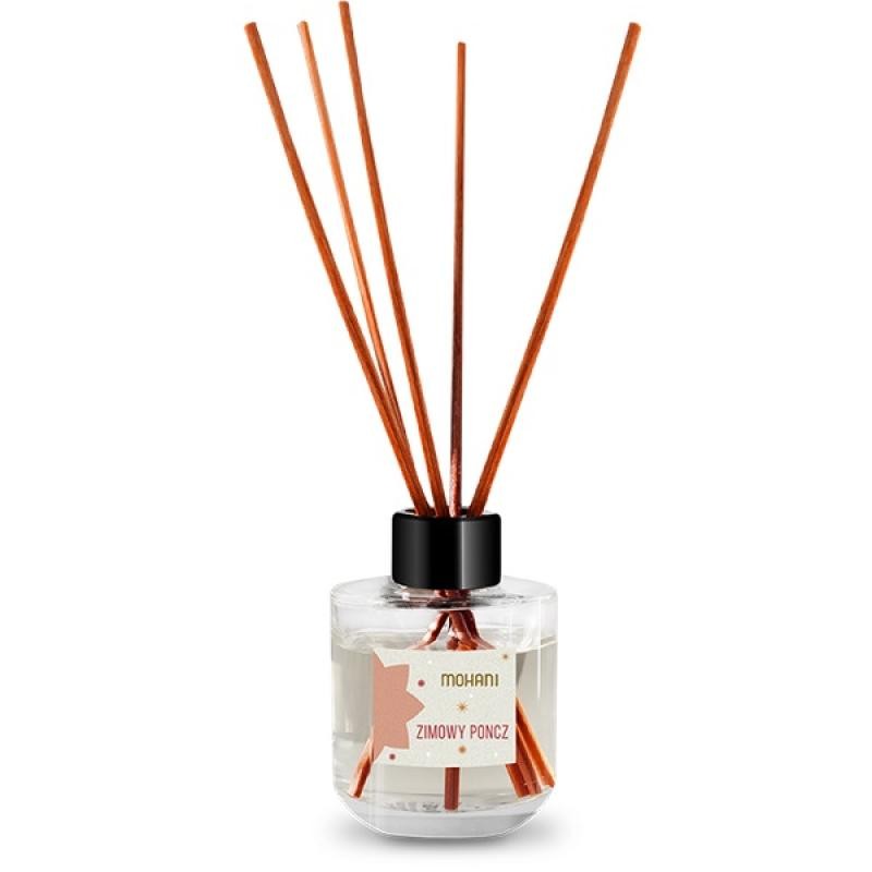 MOHANI Diffusore profumato con bastoncini Winter Punch 100ml