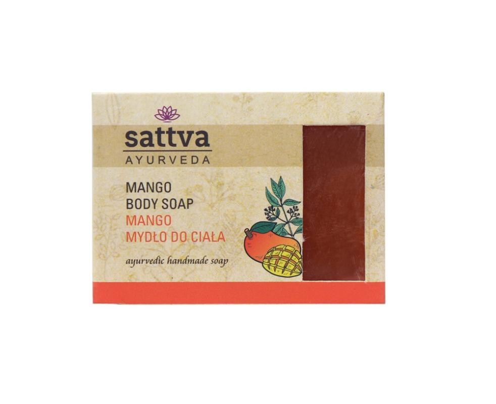 SATTVA Body Soap Sapone indiano al mango e glicerina 125g