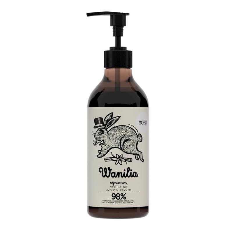 YOPE Moisturising Liquid Soap sapone liquido idratante Vaniglia e Cannella 500ml