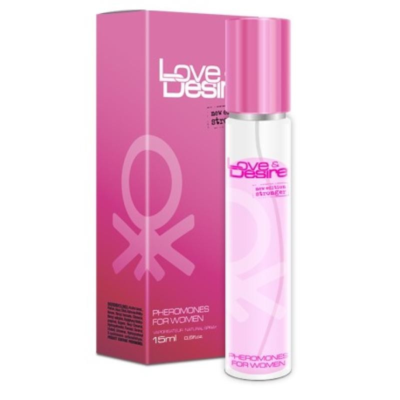 LOVE DESIRE Pheromones For Women feromoni da donna spray 15ml