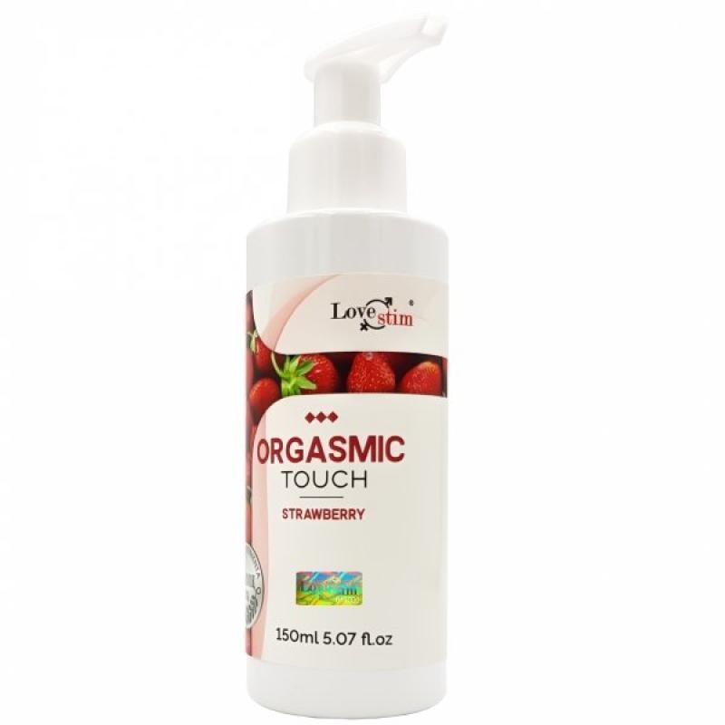 LOVE STIM Orgasmic Touch Olio intimo aromatico alla fragola 150ml
