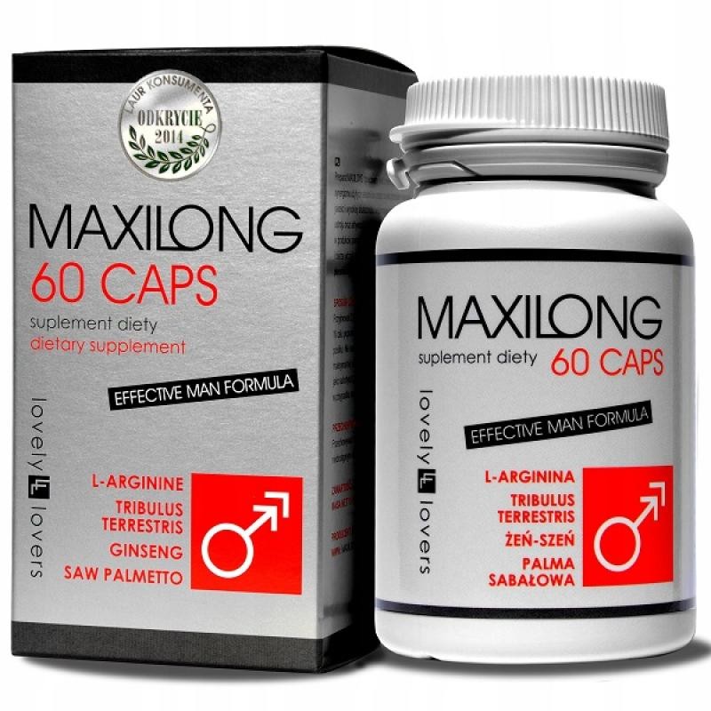 LOVELY LOVERS Maxilong Integratore alimentare per lingrandimento del pene 60 capsule