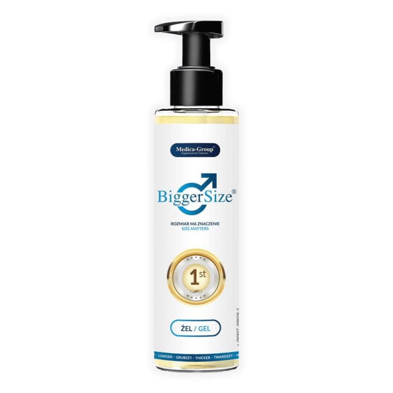 MEDICAGROUP Bigger Size gel intimo da uomo per lingrandimento del pene 150ml