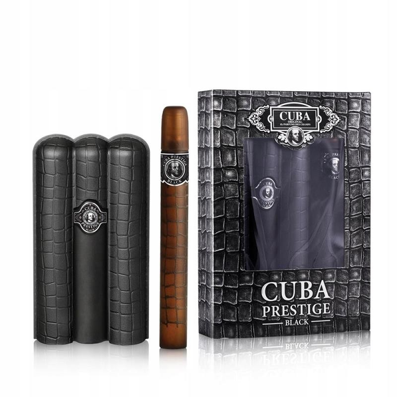 CUBA ORIGINAL SET Uomo Prestige Black Eau de toilette spray 90ml Eau de toilette spray 35ml