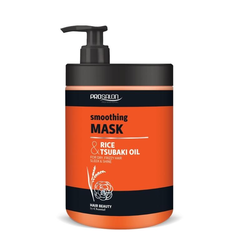 CHANTAL Prosalon Smoothing Mask maschera lisciante per capelli Riso e Olio di Tsubaki 1000g