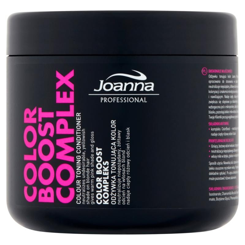 JOANNA PROFESSIONAL Color Boost Complex Color Toning Conditioner balsamo tonificante colore 500g