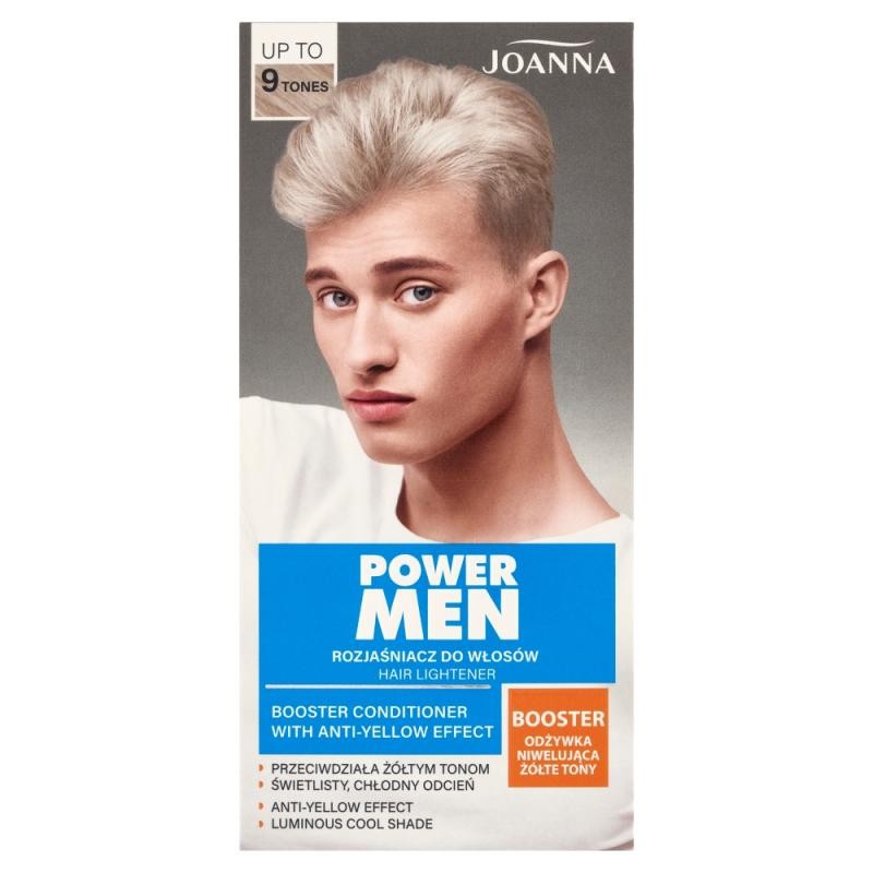JOANNA Power Men schiarente per capelli fino a 9 toni