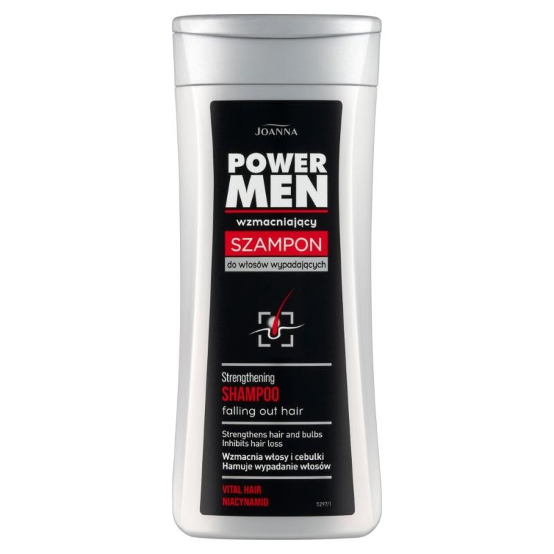 JOANNA Power Men shampoo rinforzante per capelli che cadono 200ml