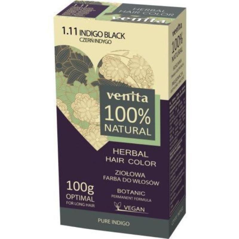 VENITA Herbal Hair Color tintura per capelli alle erbe 111 Nero Indaco