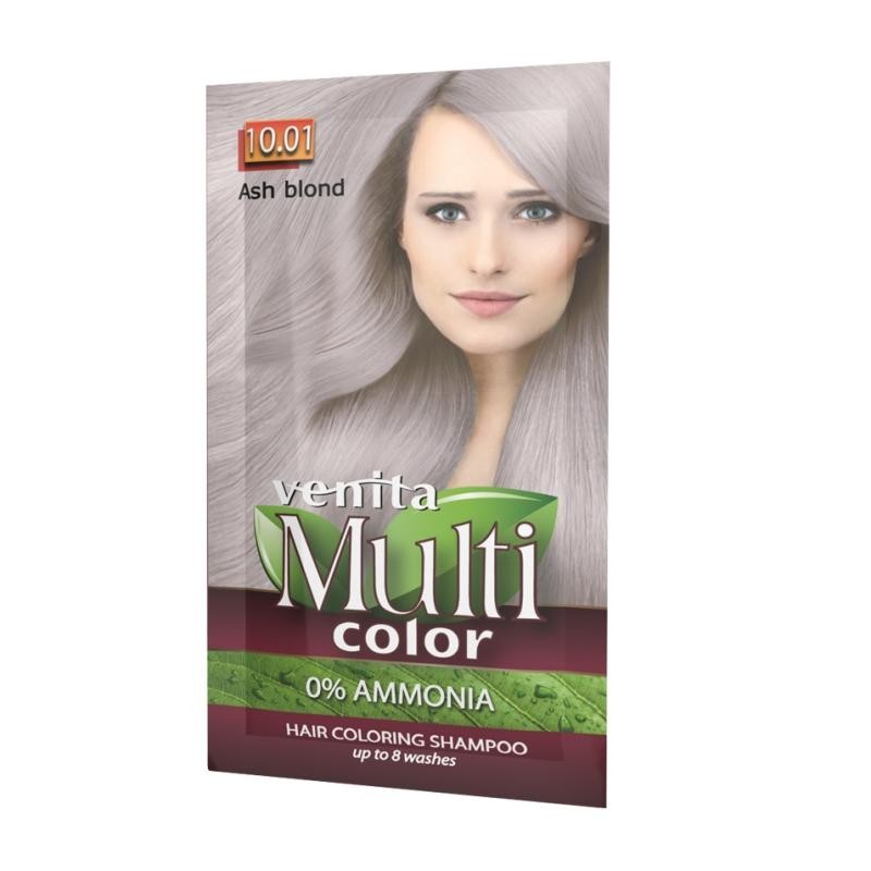 VENITA Shampoo colorante MultiColor 1001 Biondo Cenere 40g