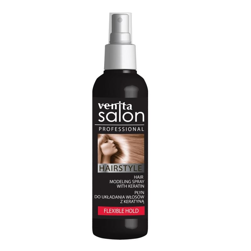VENITA Salon Professional Hairstyle liquido modellante per capelli con cheratina Tenuta Flessibile 130g
