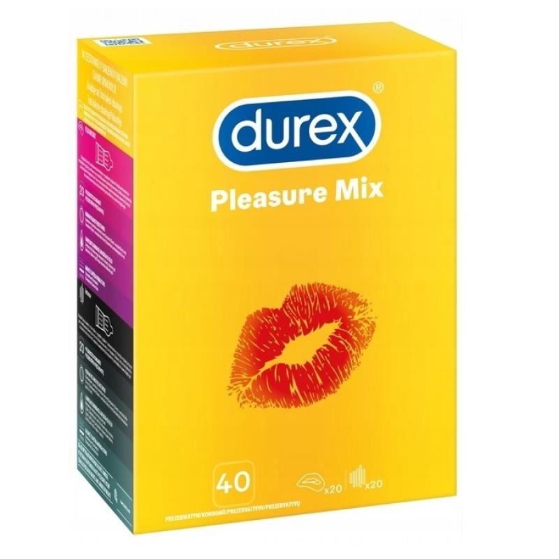 DUREX Pleasure Surprise Preservativi Mix mix 40 pz