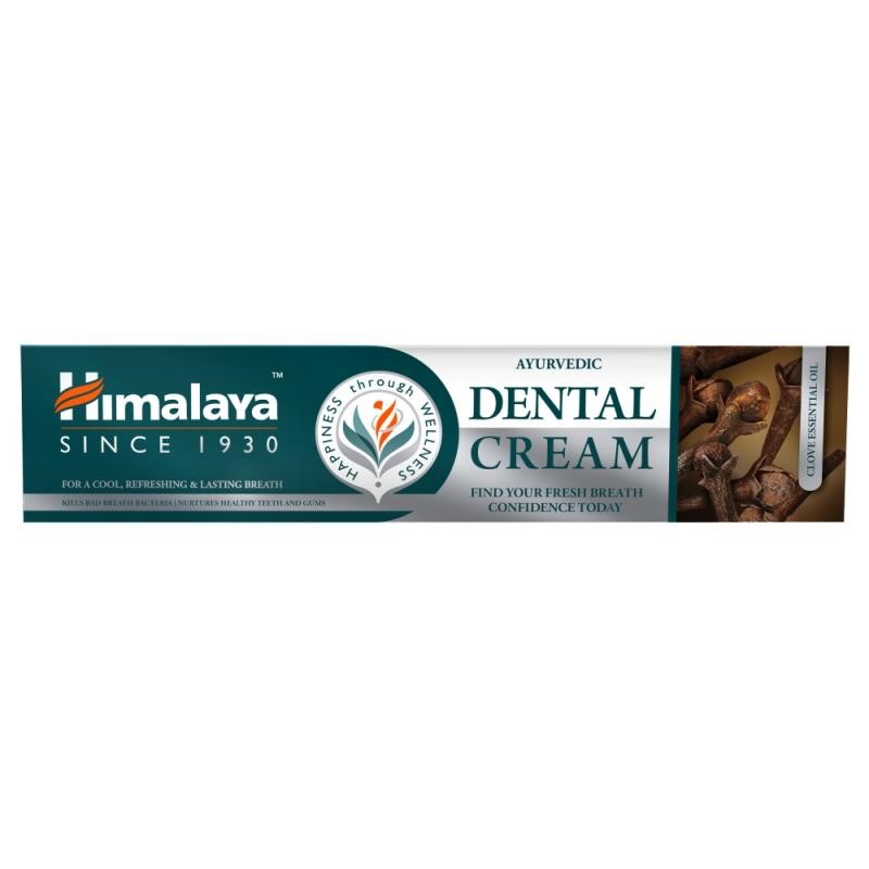 HIMALAYA Ayurvedic Dental Cream Dentifricio dentifricio con olio di chiodi di garofano 100g