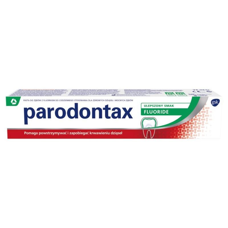 PARODONTAX Fluoride Toothpaste dentifricio previene il sanguinamento delle gengive 75ml