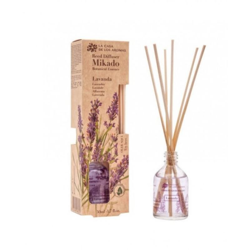LA CASA DE LOS AROMAS Essenza Botanica Bastoncini profumati alla lavanda 50ml