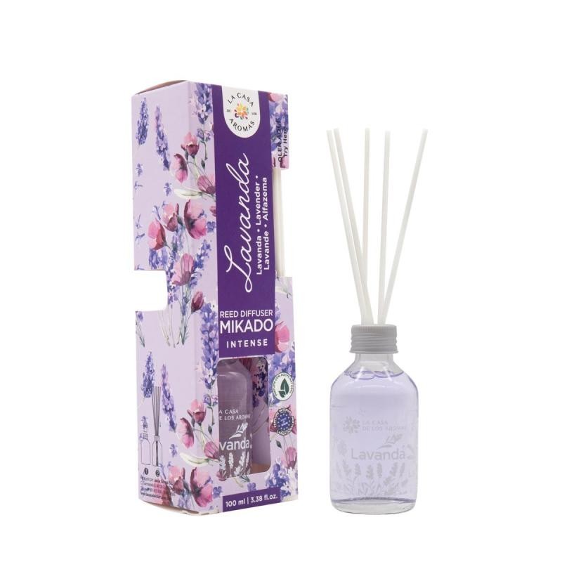 LA CASA DE LOS AROMAS Mikado Bastoncini profumati Lavanda Intensa 100ml