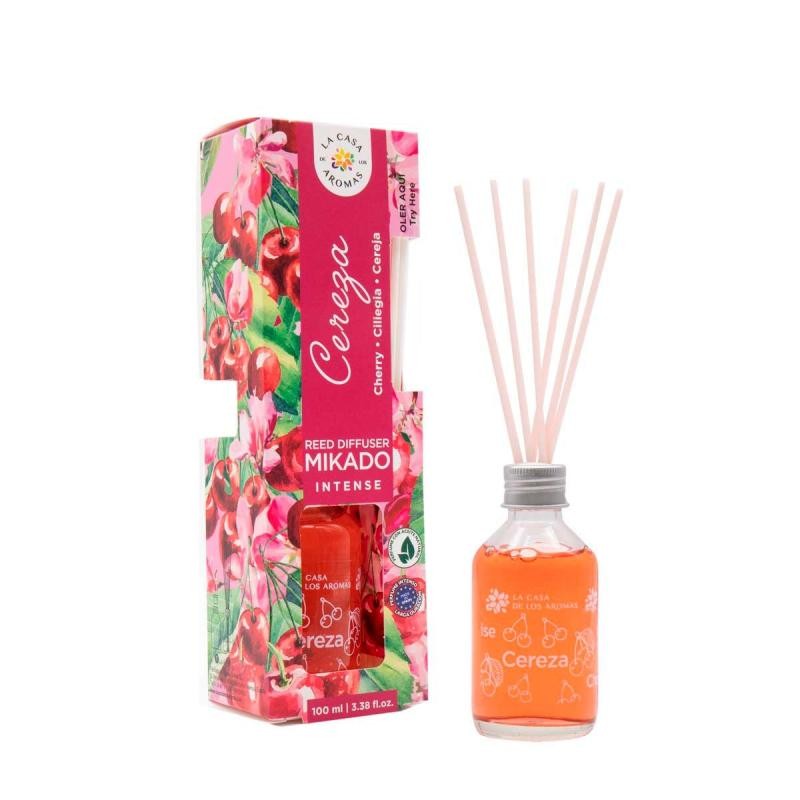 LA CASA DE LOS AROMAS Mikado Bastoncini profumati alla Ciliegia Intensa 100ml