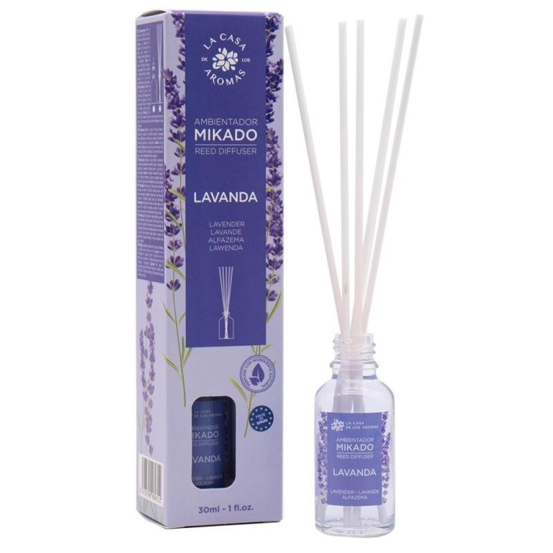 LA CASA DE LOS AROMAS Mikado Bastoncini profumati alla lavanda 30ml