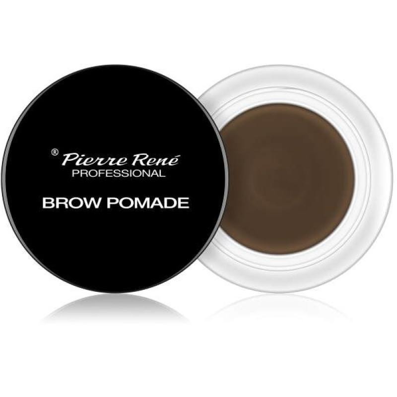 PIERRE RENE Brow Pomade pomata per sopracciglia Marrone 02 4g