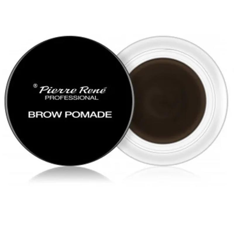 PIERRE RENE Brow Pomade pomata per sopracciglia Marrone Scuro 03 4g