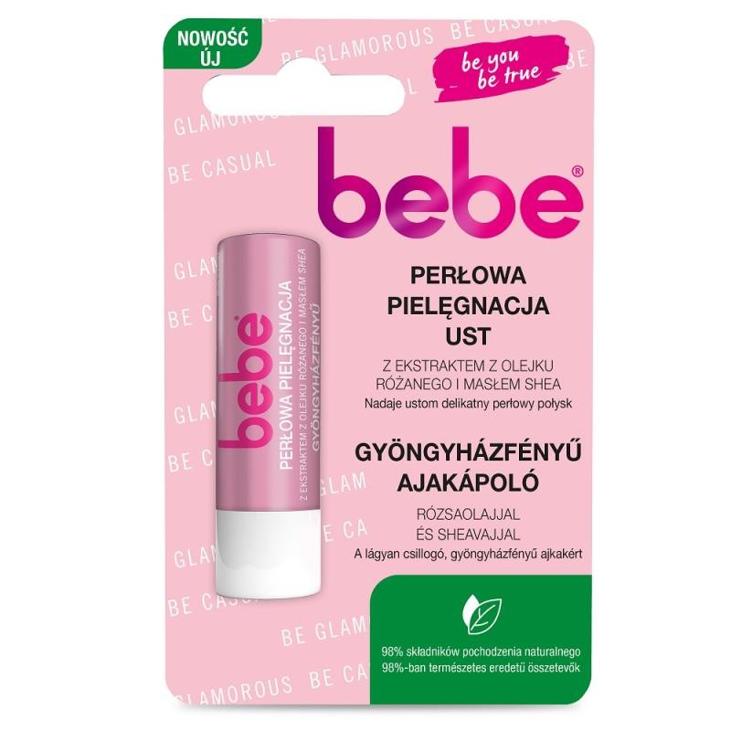 BEBE Rossetto perlato con estratto di olio di rosa e burro di karit 49g