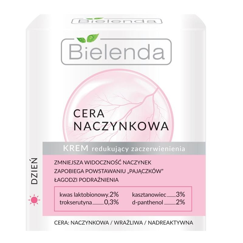 BIELENDA Cera Naczynkowa crema da giorno riducente arrossamento 50ml
