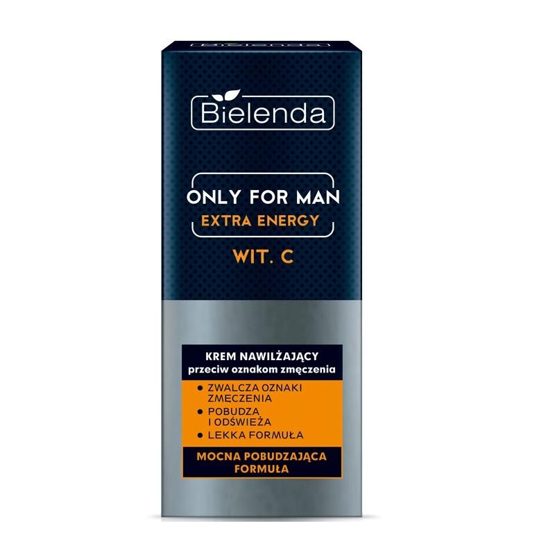 BIELENDA Only For Men Extra Energy crema idratante contro i segni della stanchezza 50ml