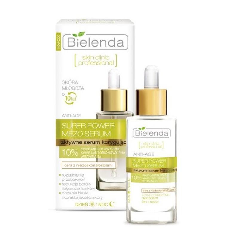 BIELENDA Skin Clinic Siero correttore attivo professionale per pelli con imperfezioni giornonotte 30g