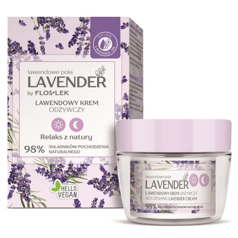 FLOSLEK Lavender crema nutriente alla lavanda giorno e notte 50ml