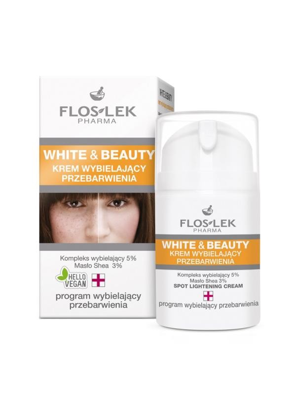 FLOSLEK Pharma White Beauty Spot Lightening Cream crema sbiancante decolorazione 50ml