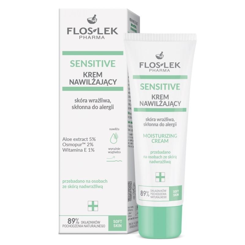 FLOSLEK Crema viso idratante sensibile 50ml