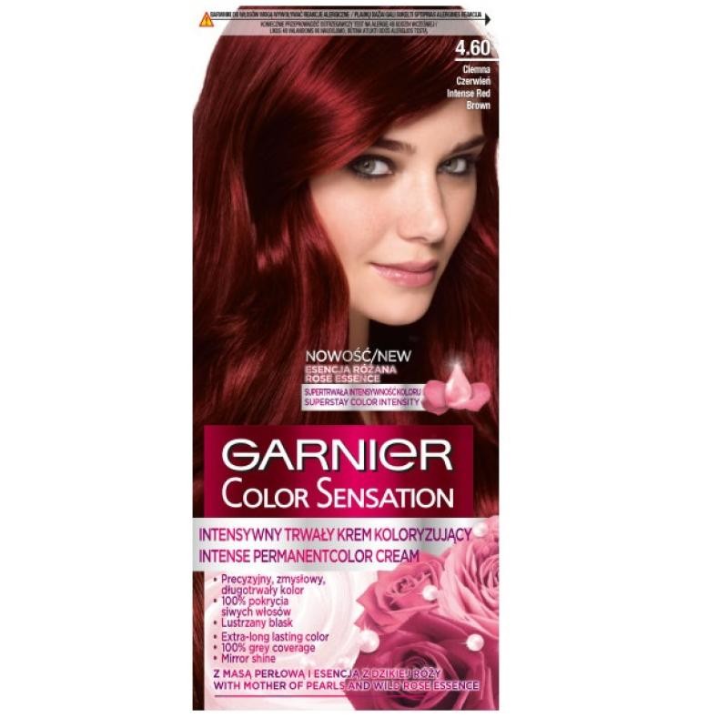 GARNIER Color Sensation tintura per capelli 460 Rosso scuro intenso