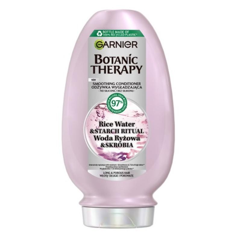 GARNIER Ultra Doux balsamo per capelli lunghi Replumping Rise Water Starch 200ml