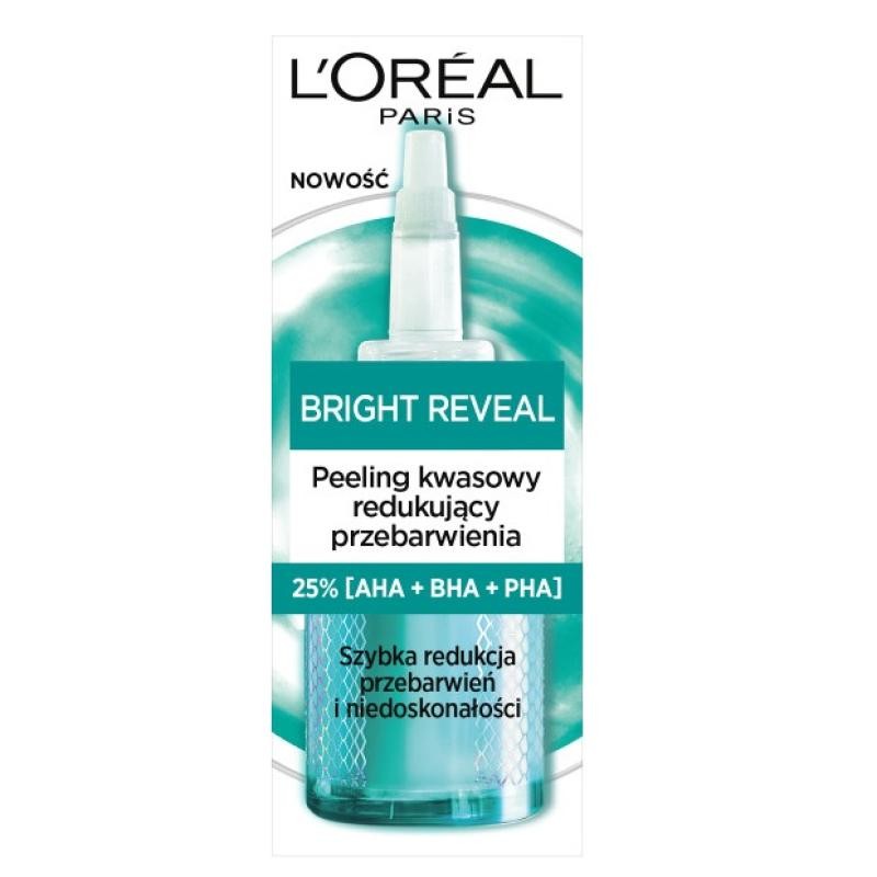 LOREAL Bright Reveal peeling acido riducente discromie 25ml