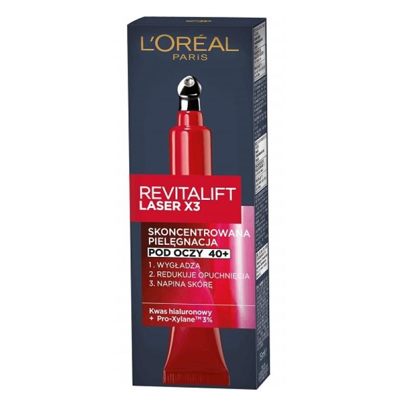 L'Oréal Paris Crema occhi Revitalift Laser X3 donna 15ml