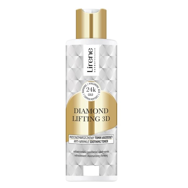 LIRENE Diamond Lifting 3D tonico lenitivo antirughe 200ml