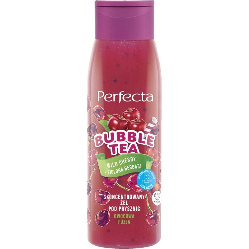 PERFECTA Bubble Tea Wild Cherry Shower Gel Gel doccia 400ml