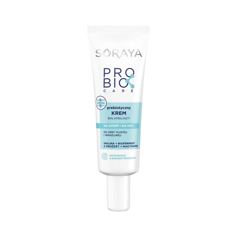 SORAYA Probio Care crema riequilibrante prebiotica per pelli grasse e sensibili giorno e notte 50ml