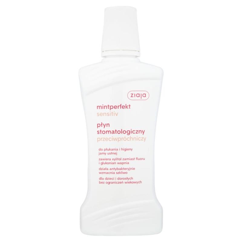 ZIAJA Mintperfekt Sensitiv liquido dentale anticarie 500ml