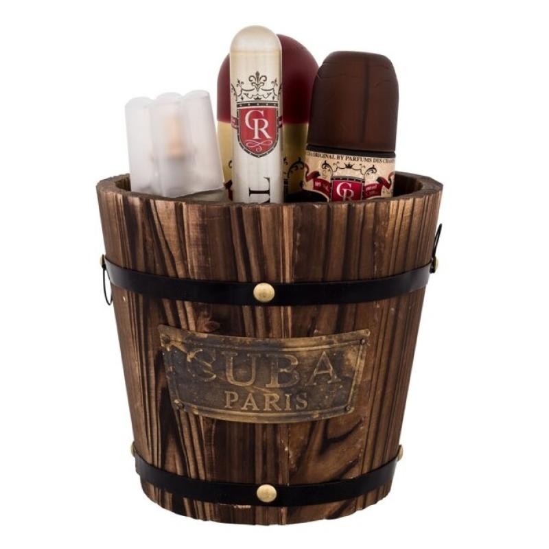 Cuba Set regalo Royal eau de toilette 100 ml eau de toilette 35 ml spray corpo 200 ml e dopobarba 100 ml uomo 100ml