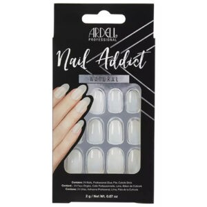 Ardell NAIL ADDICT natural oval 1 u unisex 1u