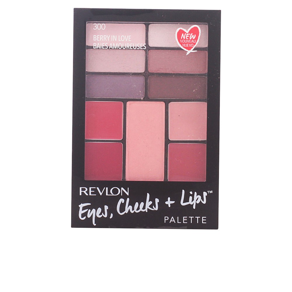 Revlon Mass Market PALETTE eyes cheeks lips n300 berry in love 1 u donna 1u