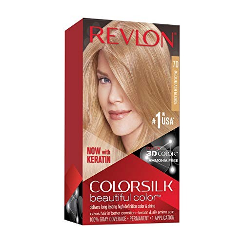 Revlon Mass Market COLORSILK tinte n70 rubio medio ceniza 1 u donna 1u