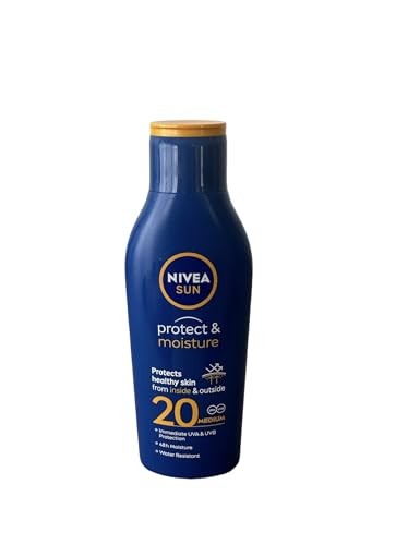 Nivea Sun Protect Moisture SPF20 Sun Body Lotion Donna 200ml