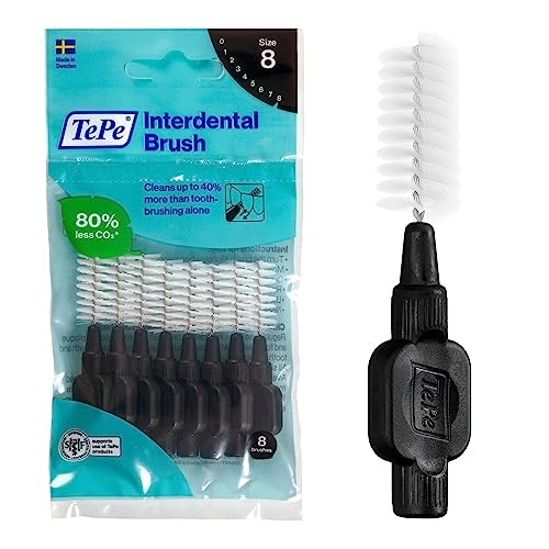 TePe Interdental brushes Normal 15 mm black 8 pieces donna