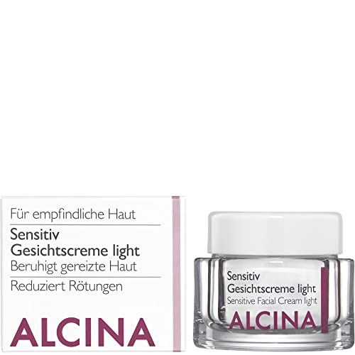 Alcina Sensitiv e Facial Cream Light Face Sensitiv e Facial Cream Light 50ml 50ml Donna